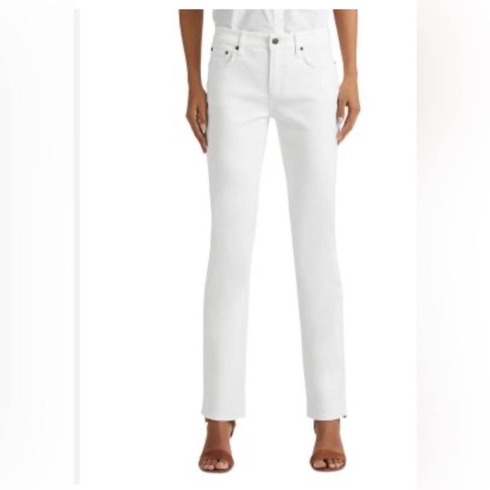 Lauren Ralph Lauren  Denim Straight Pants Size 14 - Picture 12 of 12